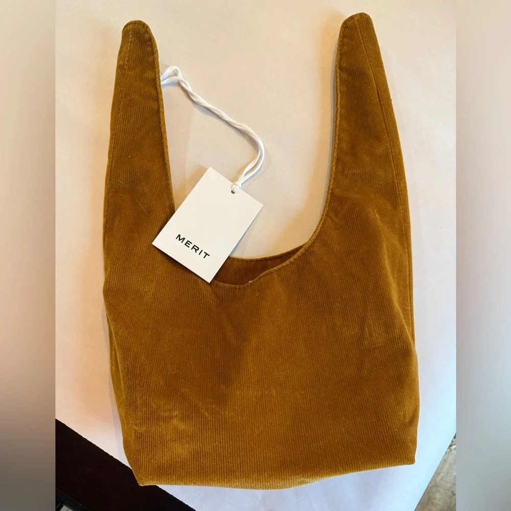 Merit NWT Beauty Corduroy Makeup Bag